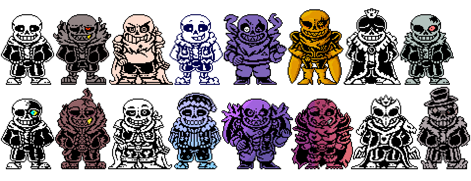 Sans Au Sprite By Aygoftenover On Deviantart