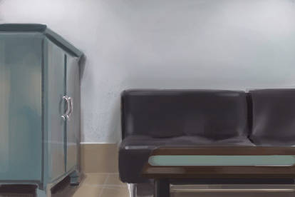 interior speed painting