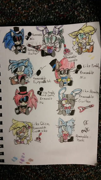 FNAEXE's Plushies (Traditional)