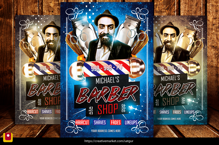 Barbershop flyer