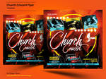 Church Concert Flyer Template Psd by satgur