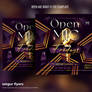 Open Mic Night Flyer Template PSD