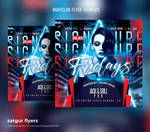 Nightclub Flyer Template PSD by satgur
