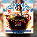 Oktoberfest Party Flyer Template by satgur