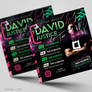 DJ Tour Dates Flyer Template - PSD