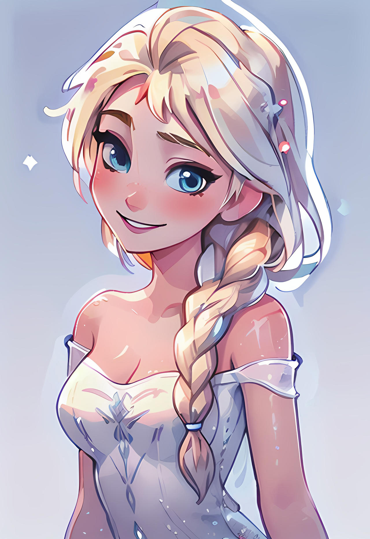 Elsa Plit Elsa by ErslAIt on DeviantArt