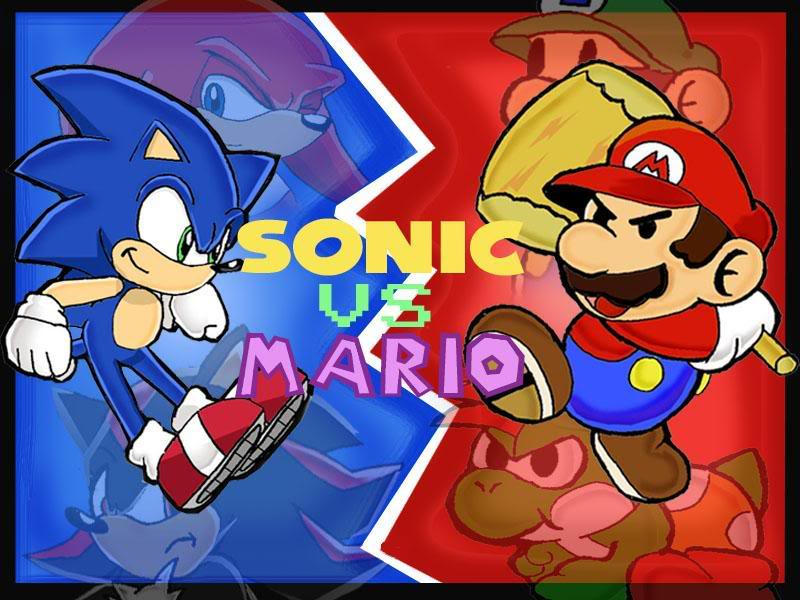 Mario or Sonic who's better? by MetalMario2345 on DeviantArt