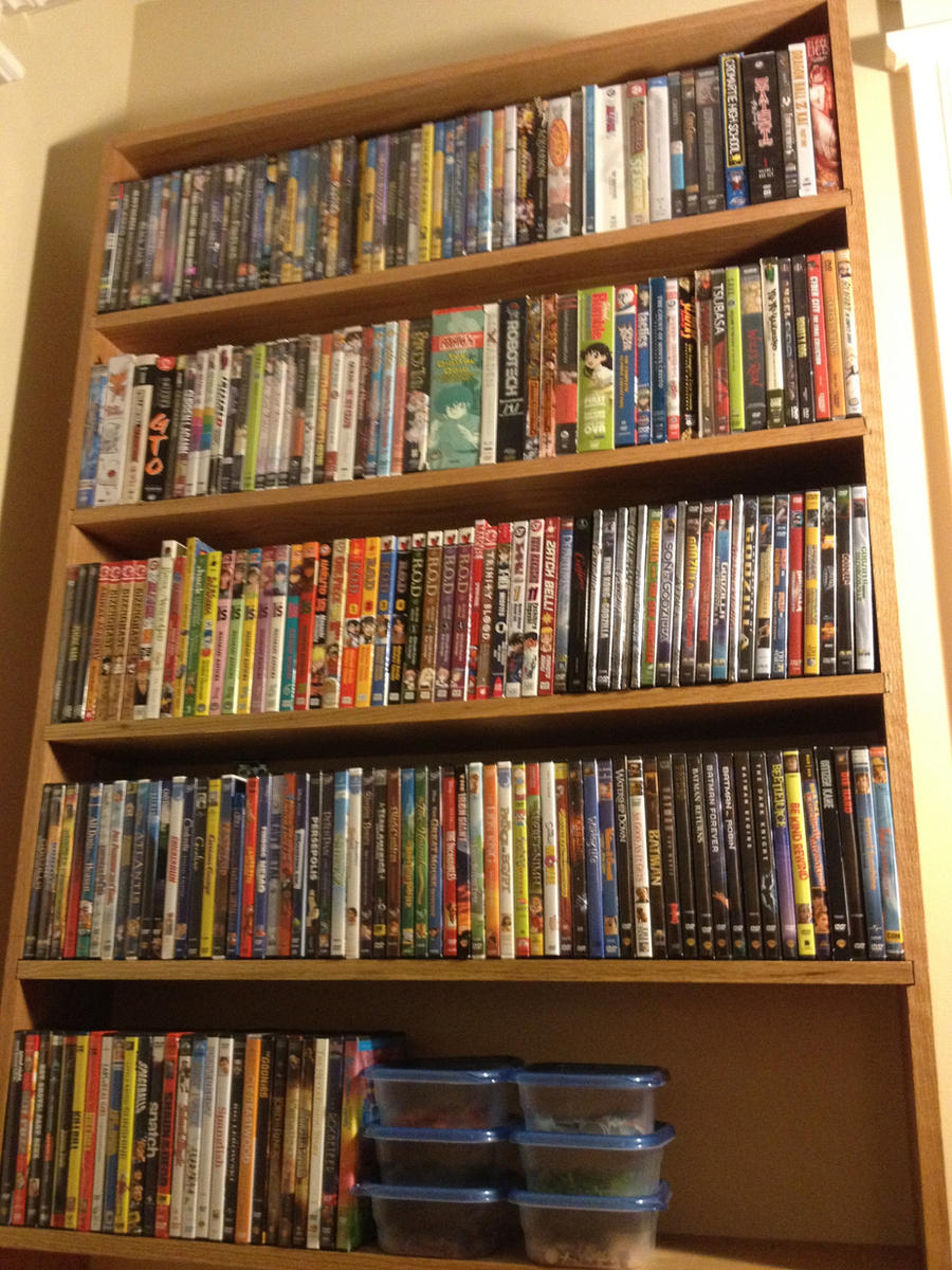 My whole dvd collection by UncleYuu on DeviantArt