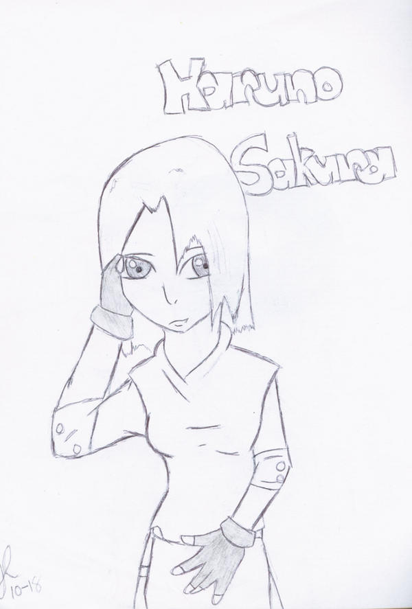 Sakura Haruno by drawingfreak785 on DeviantArt