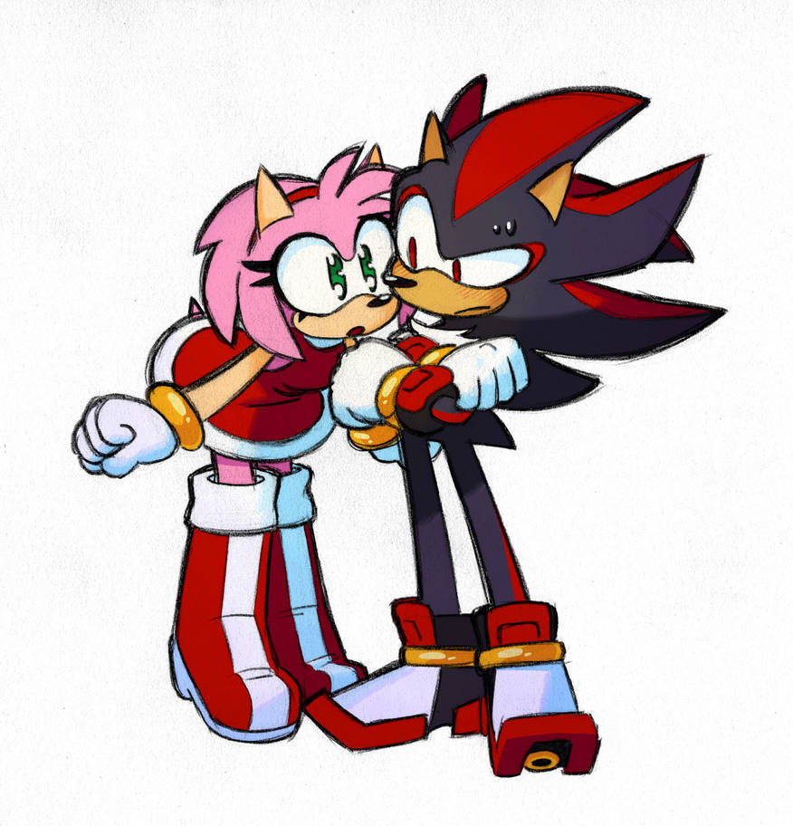 Cute shadow x Amy by shadow5171 on DeviantArt