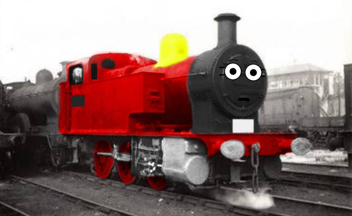 Ruby Red Rusher Ruby the red shunter by Jamesproduction05 on DeviantArt