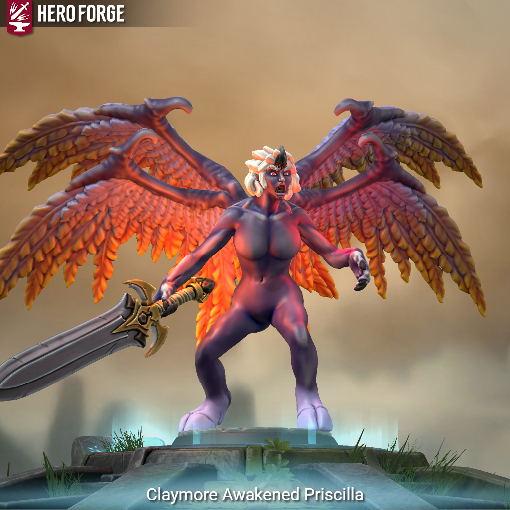 Awakened Being Priscilla, Claymore by Skelefish on DeviantArt