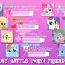 Pony Friendly Comparison Meme