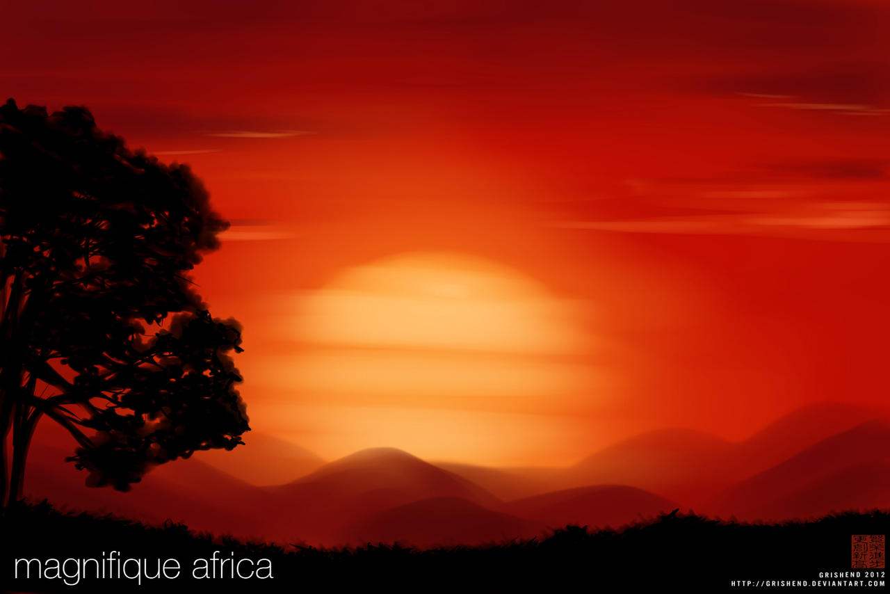 African Sunset