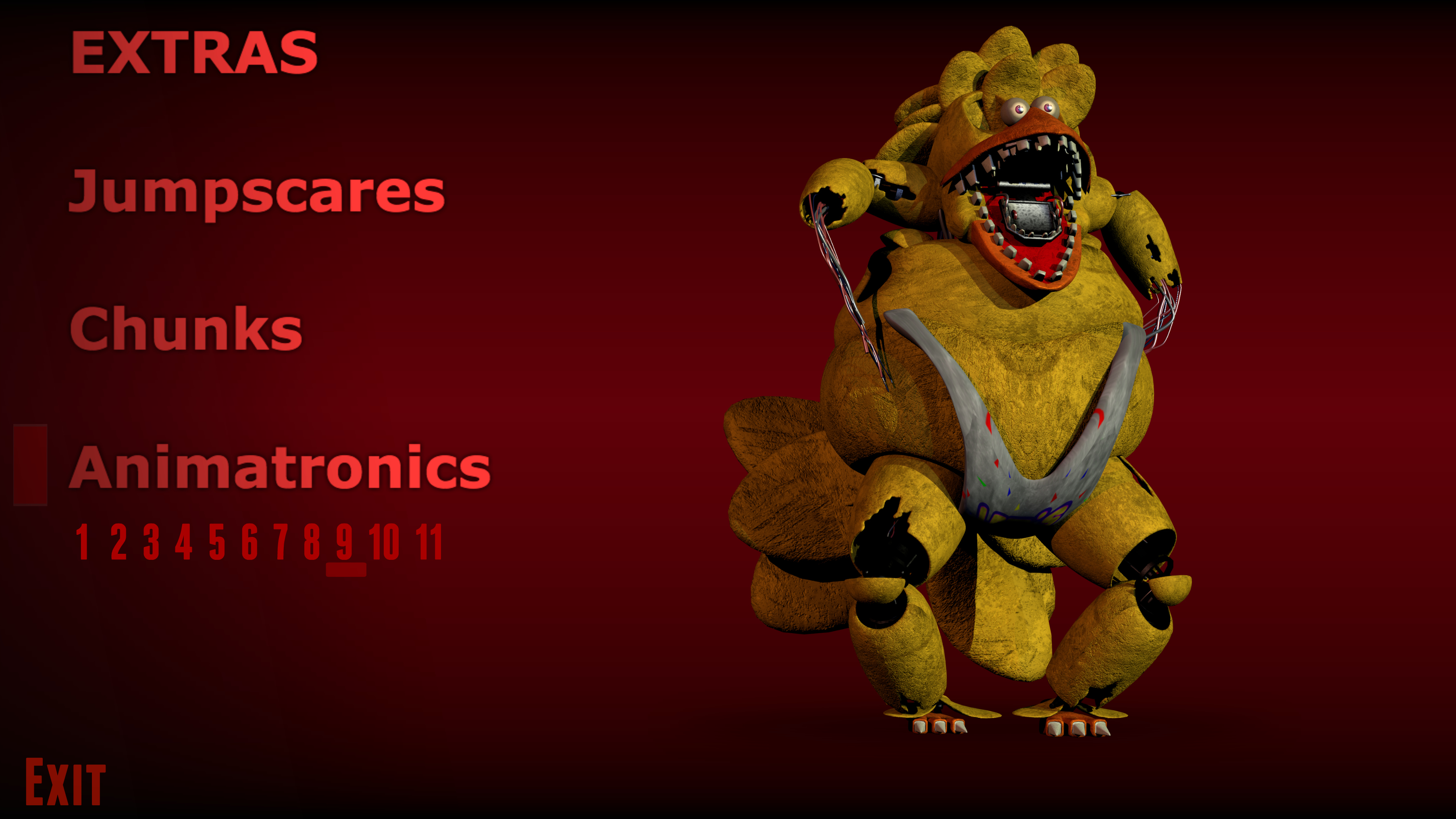 Five Nights at Candy's 2 ALL ANIMATRONICS / ALL JUMPSCARES [EXTRA] 