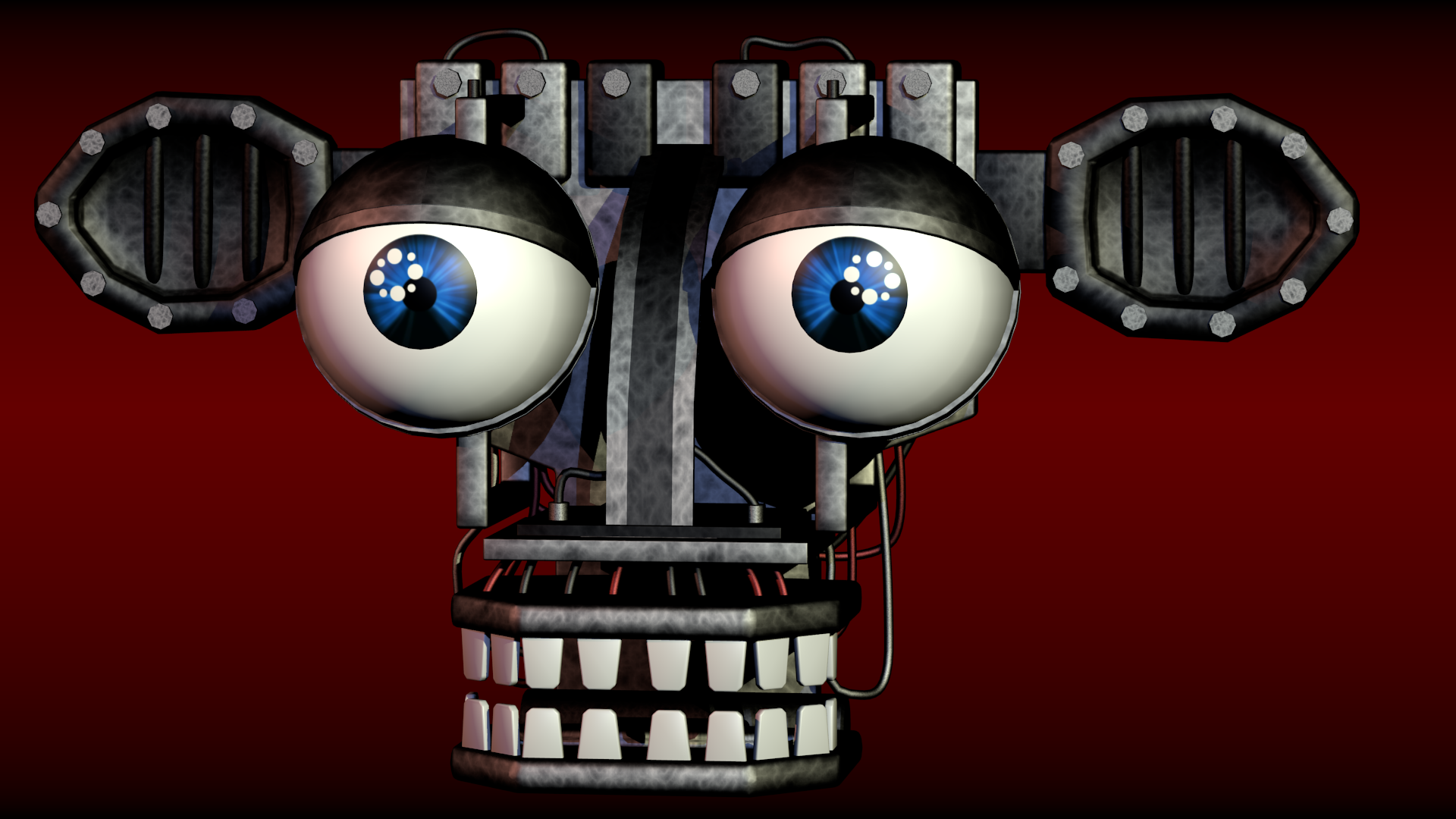 Fnaf 2 Endoskeleton head by CoolioArt on DeviantArt