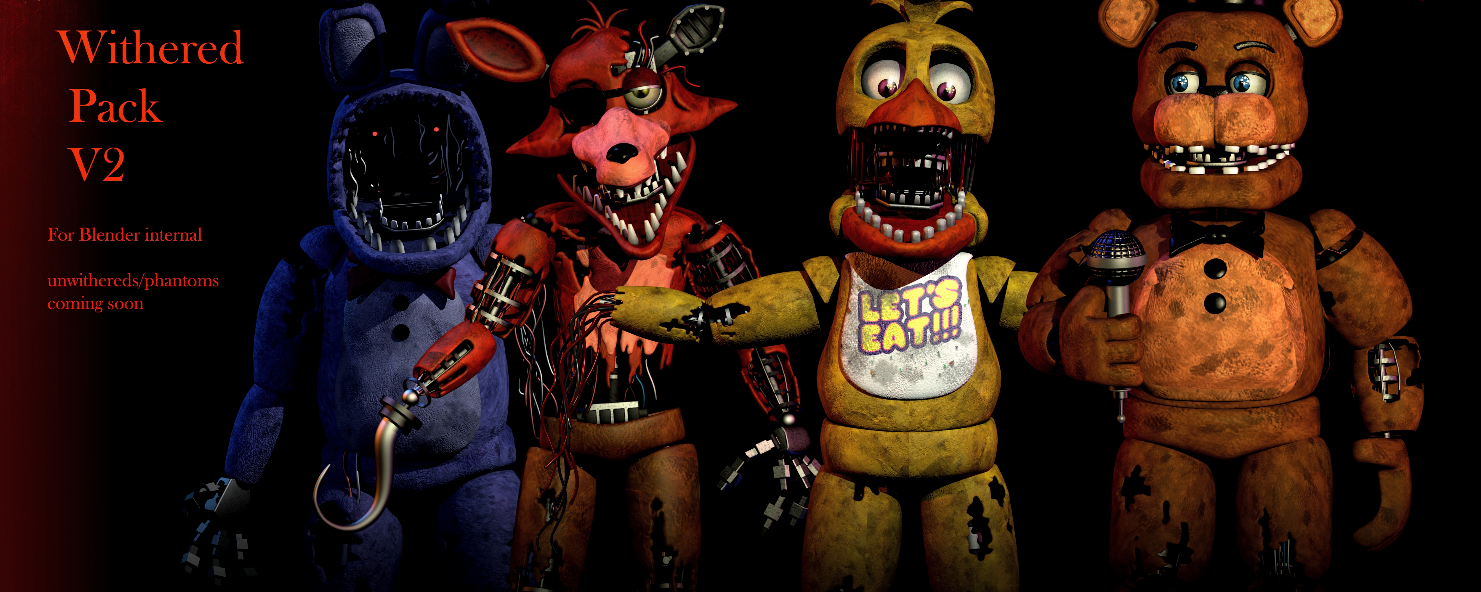 Fnaf 2 Withered Pack V2 Full Download Fixed By Coolioart On Deviantart