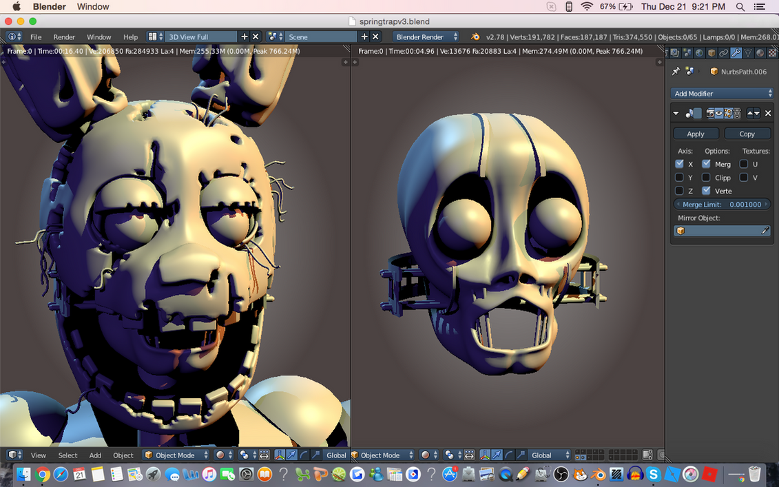 Spring Trap Vr Rig Springtrap V3 W.I.P by CoolioArt on DeviantArt