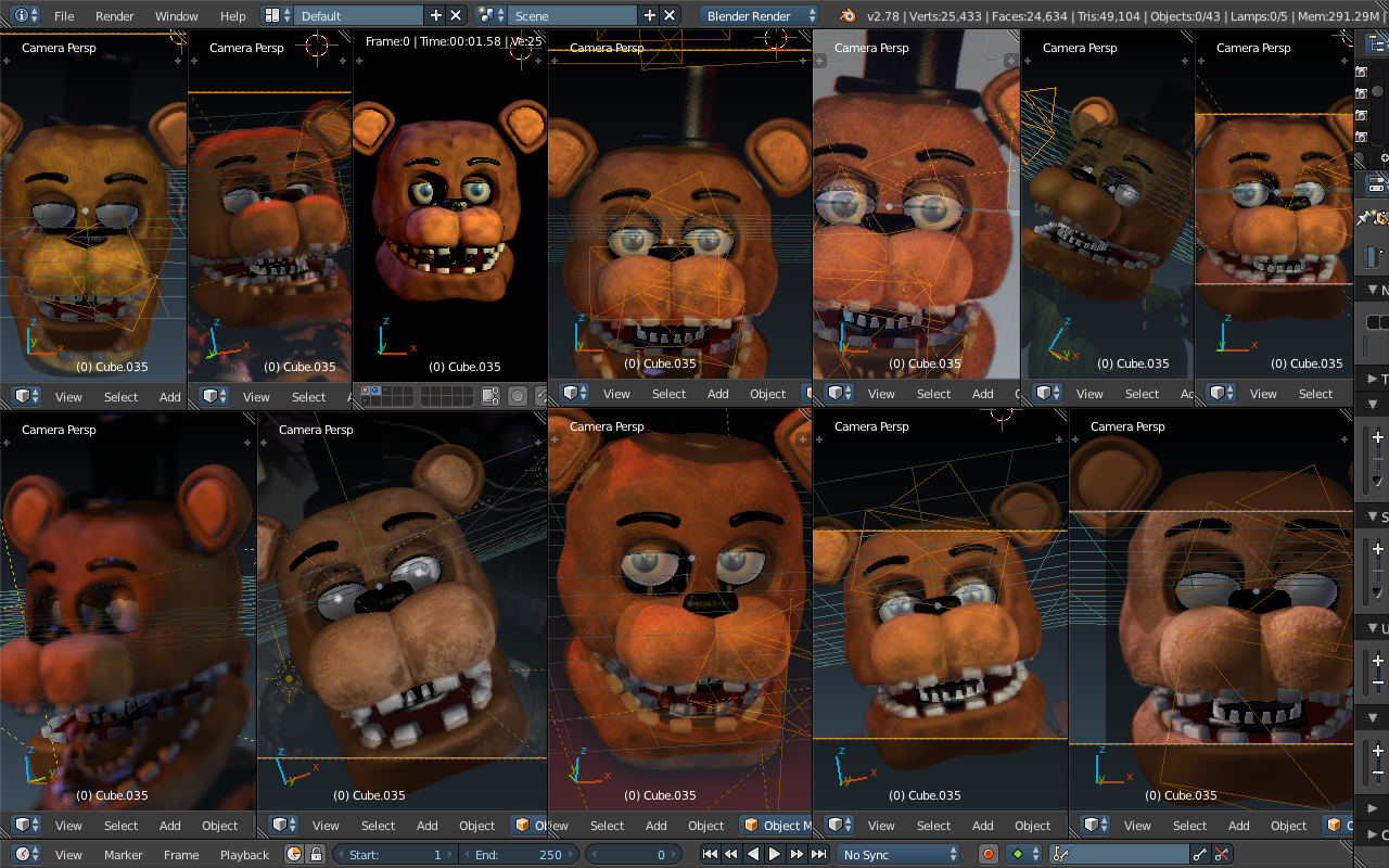 Withered Freddy Comparison by YinyangGio1987 on DeviantArt