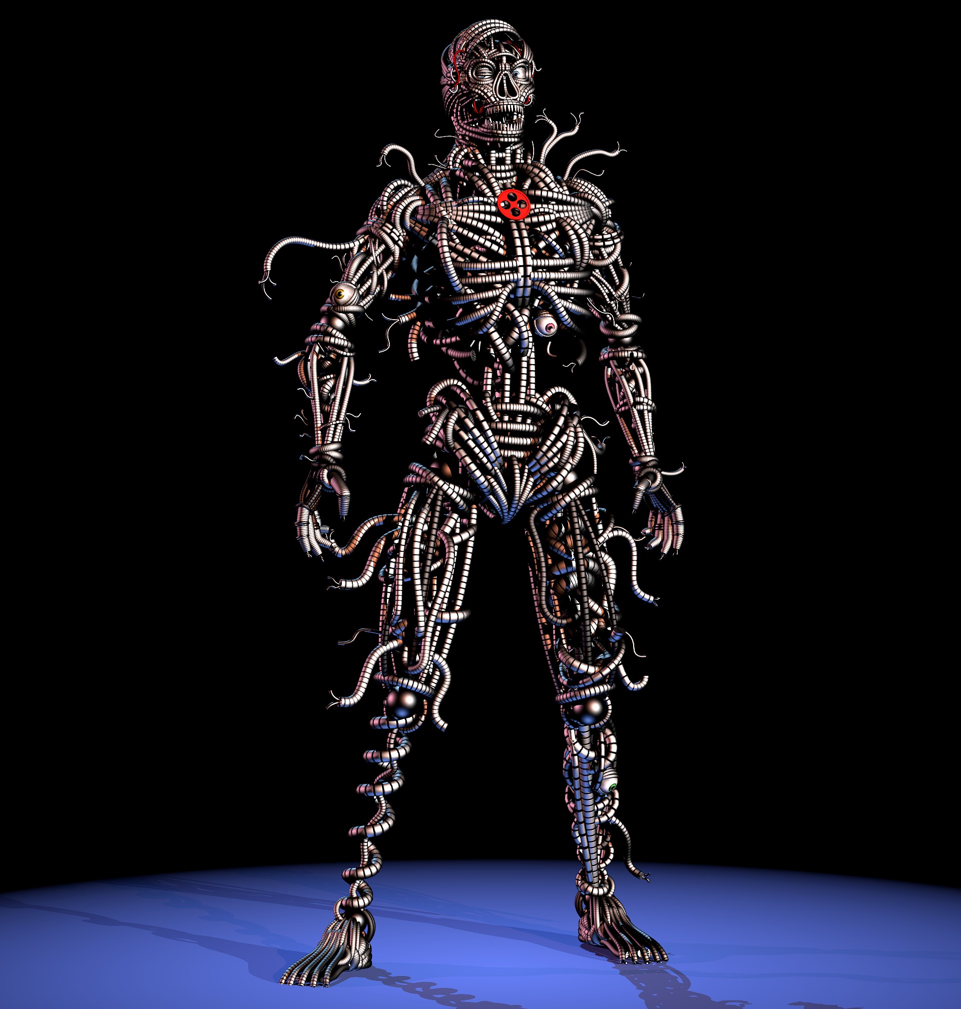 Anatomically Correct Ennard by CoolioArt on DeviantArt