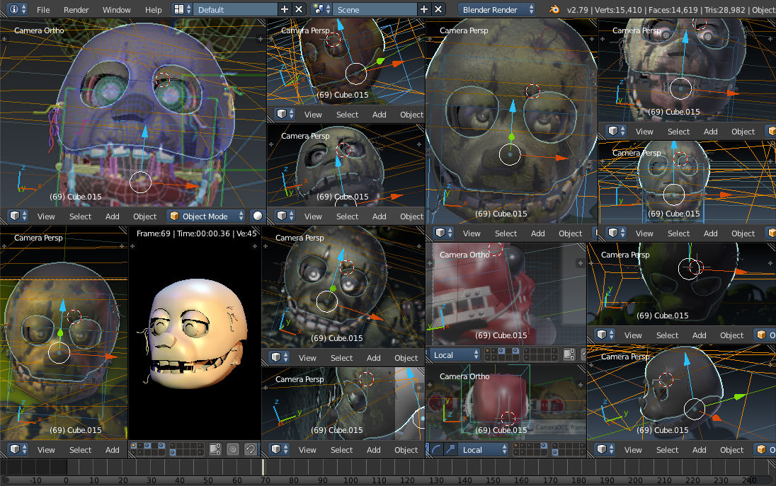 Springtrap V4 Springtrap v4 W.I.P by CoolioArt on DeviantArt