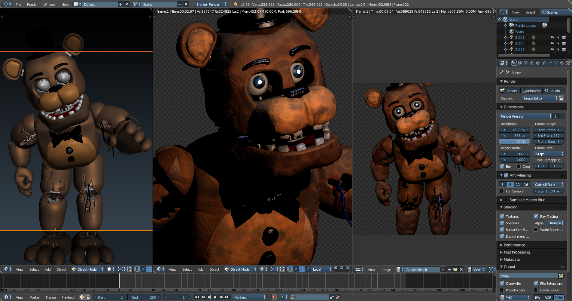 Withered Freddy UCN icon (By coolioart, if I have referenced the