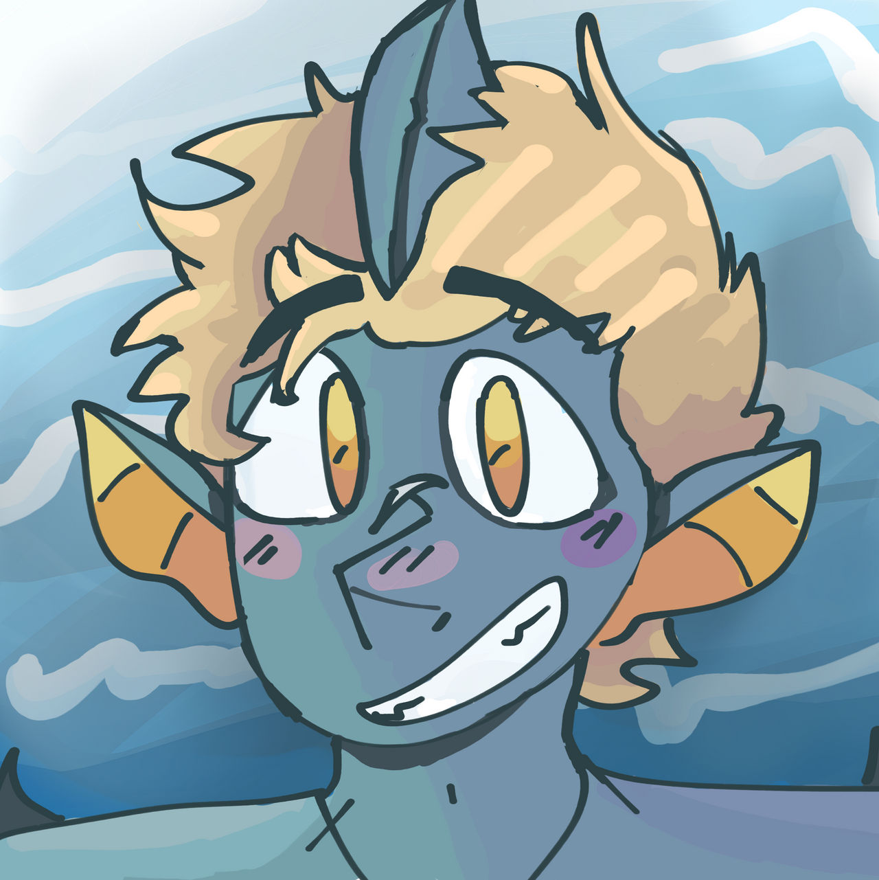 Nick In Ear Nick in the Ear by sapphireshoress on DeviantArt