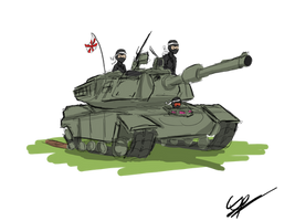 OMG NINJAS WITH TANKS