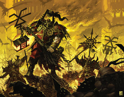 Khorne Bloodbound vs. Ogres