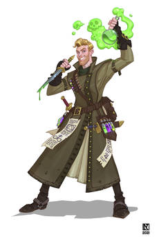 Riot UA Team DnD Character: Alchemist