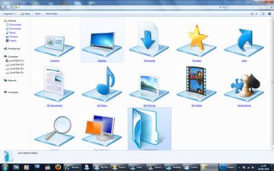 Icons Folder dor Win 7 Preview