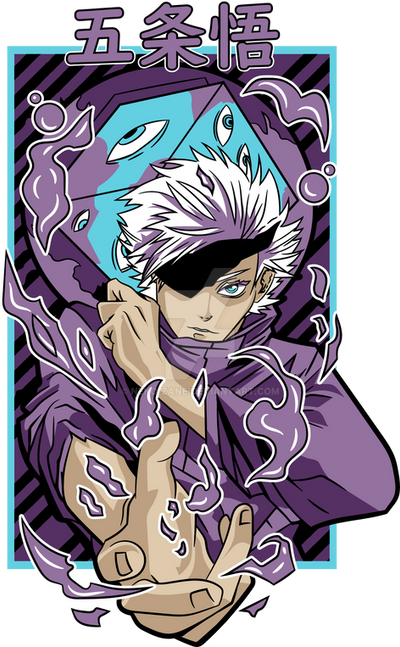 Gojo Monster Satoru Gojo - Jujutsu Kaisen by Neko-zane on DeviantArt