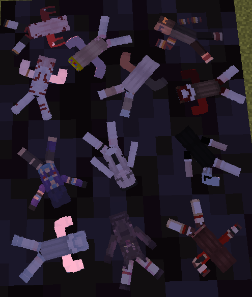 Body Pile 3 (MINECRAFT FLATTENED) by DevienartLooker on DeviantArt