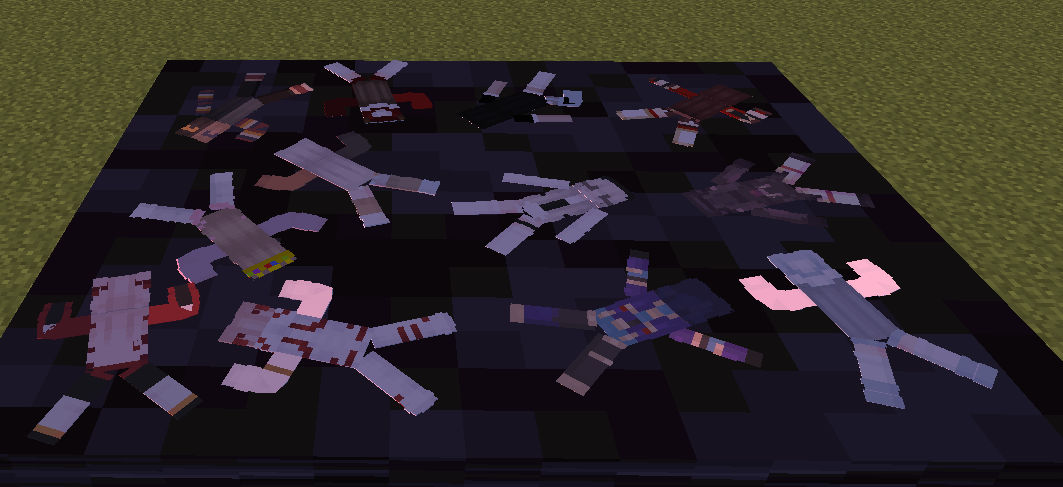 Body Pile 4 (MINECRAFT FLATTENED) by DevienartLooker on DeviantArt