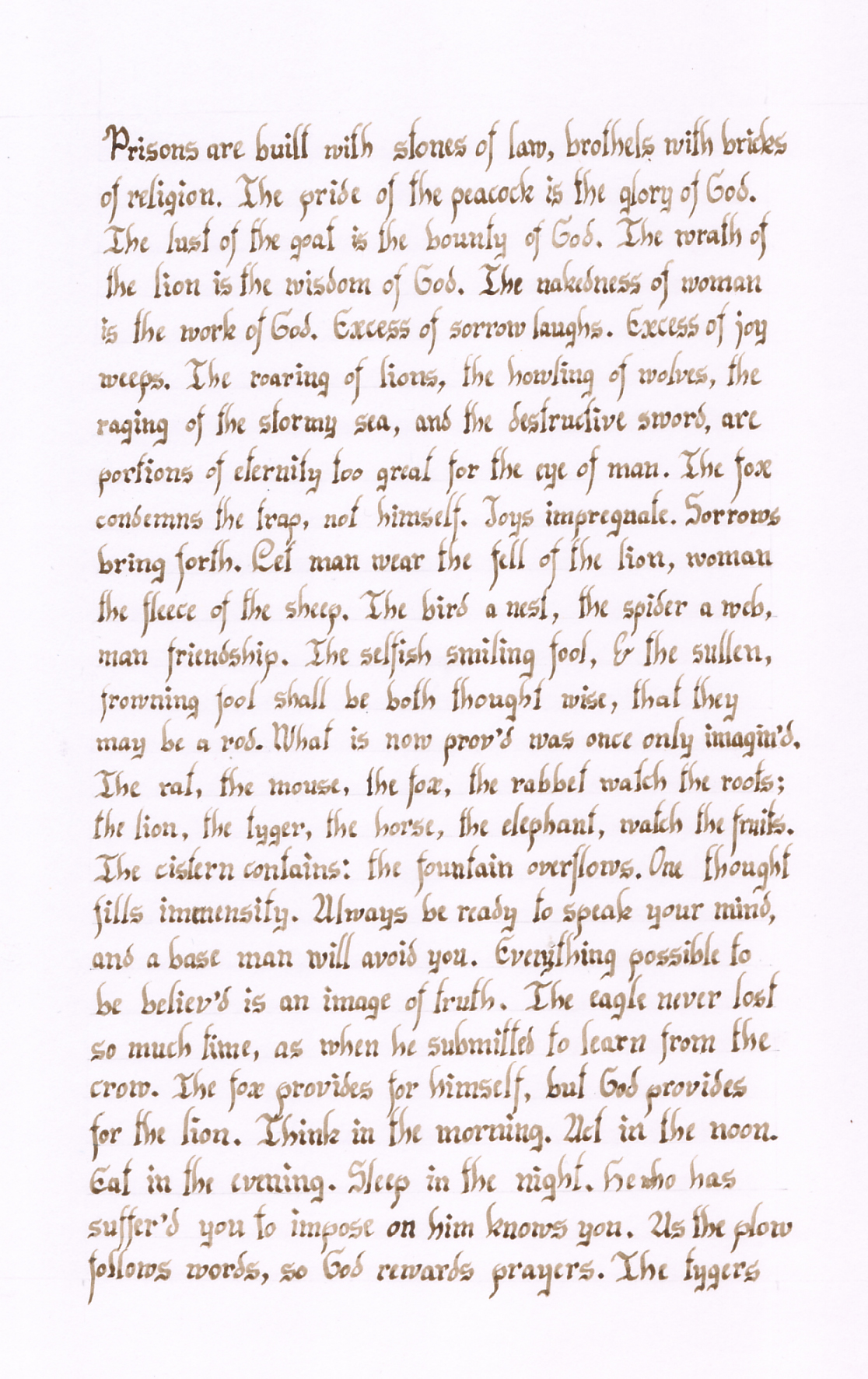 William Blake - TMoHaH page 6