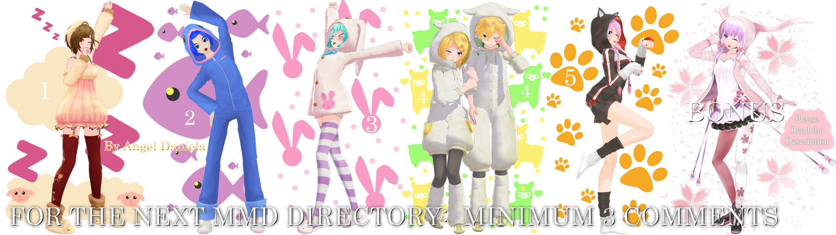 MMD DL Directory 12 [+ Pose Pack DL]