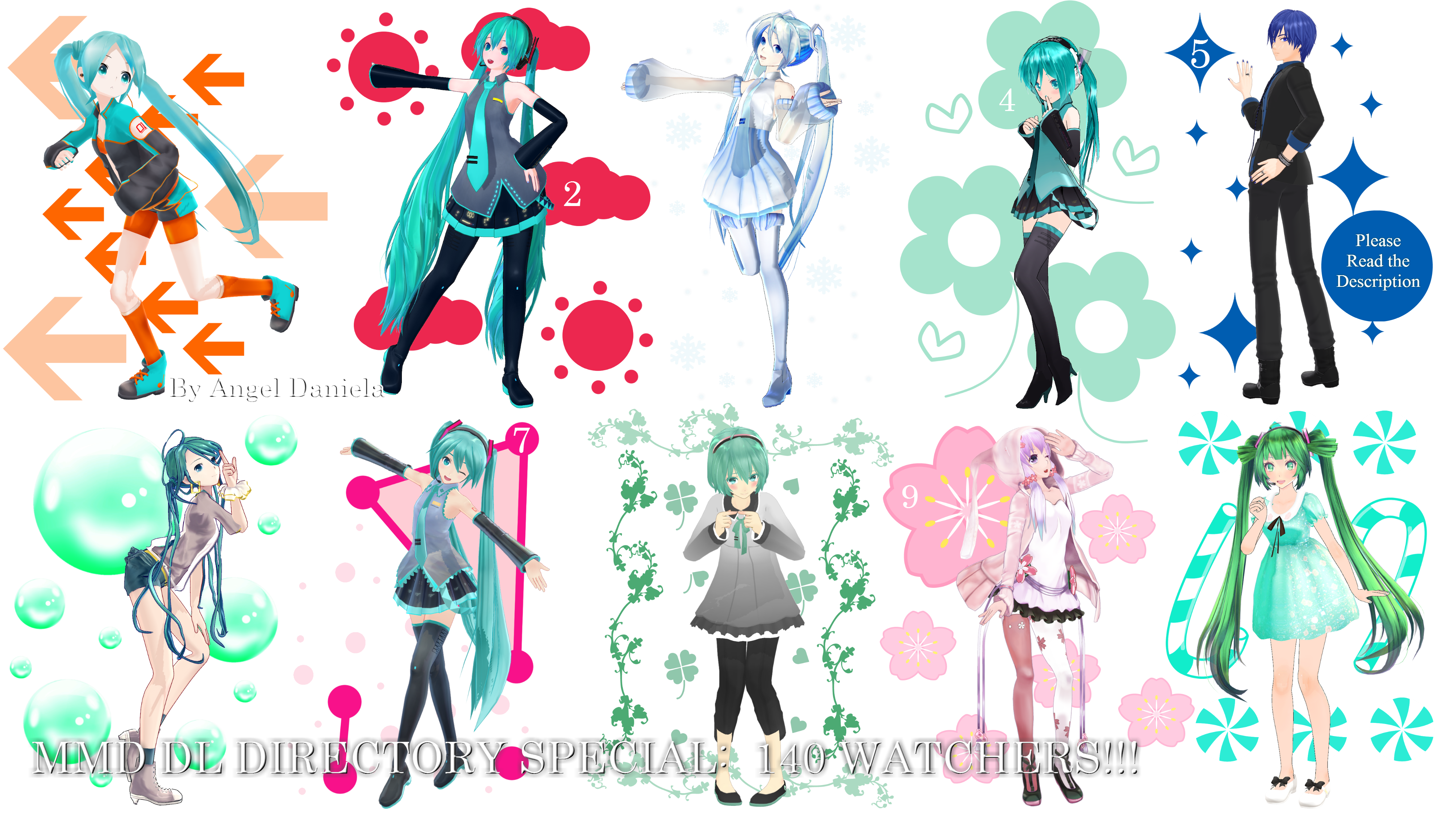 MMD DL Directory 13 Special [+ Pose Pack DL]