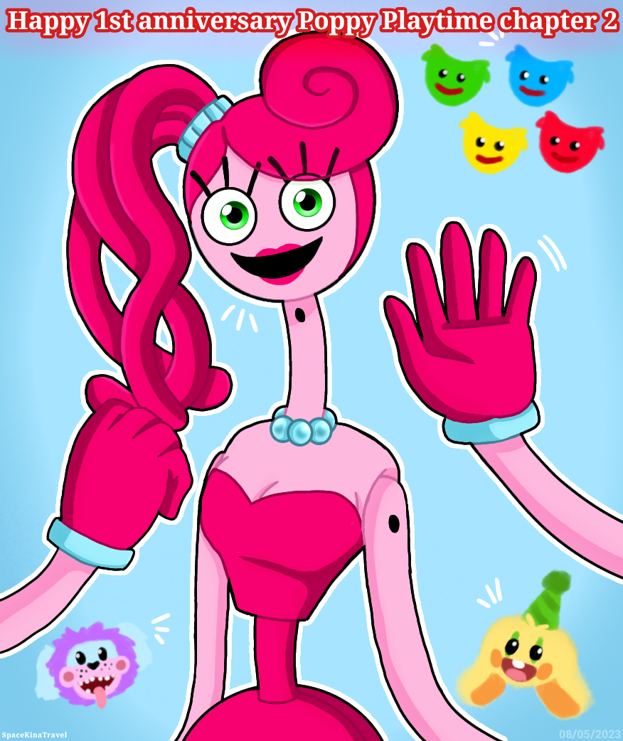 Poppy playtime Mommy Long Legs (old drawing) by SpaceKinaTravel on  DeviantArt