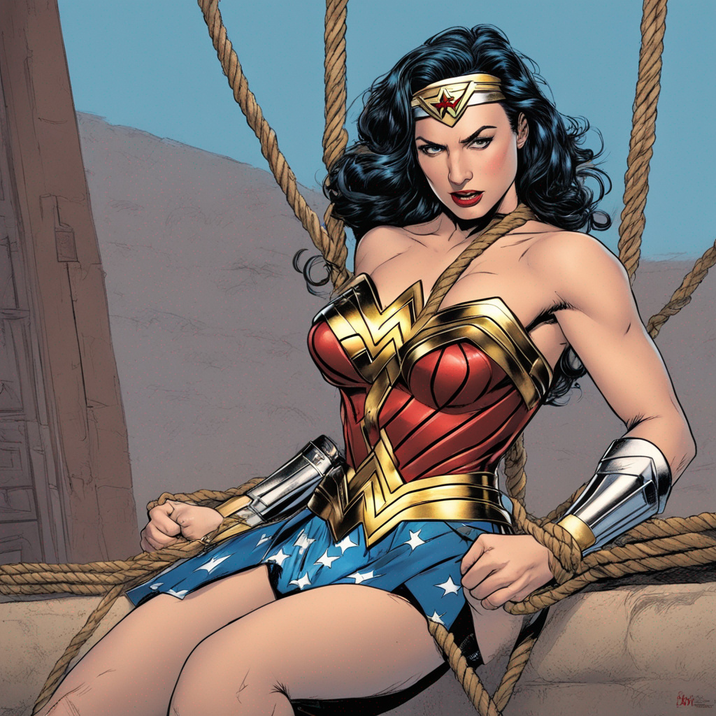Wonder Woman Bondage By SK132 On DeviantArt wonder-woman-bondage-by-sk132-on-deviantart