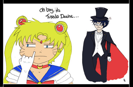 Sailor Ninja and Tuxedo Douche