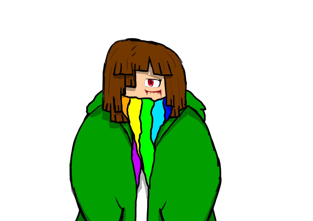 X!Chara colored sketch (By me) : r/XTale
