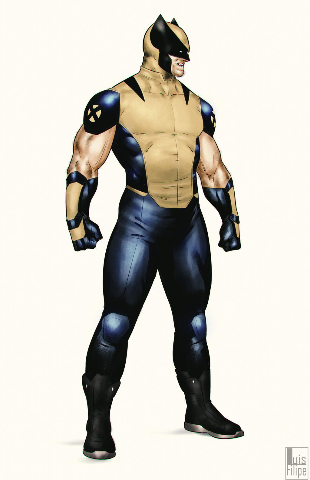 Classic Wolverine Redesign by LuisF47 on DeviantArt