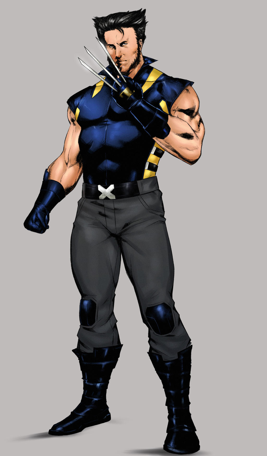 Wolverine Rivals Redesign Wolverine Redesign by LuisF47 on DeviantArt