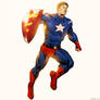 Amalgam: Super Soldier (Superman + Cap America)