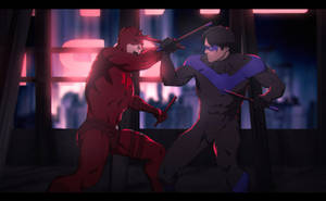 Nightwing vs Daredevil