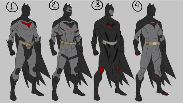 Batman Damian Wayne Designs