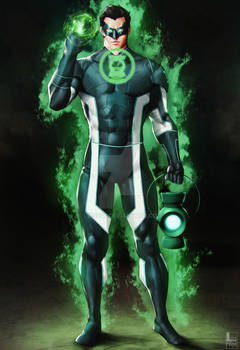 [Commission] Green Lantern OC