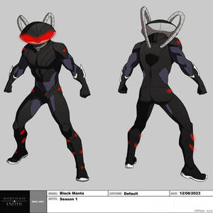 Justice League Anime Reboot - Black Manta