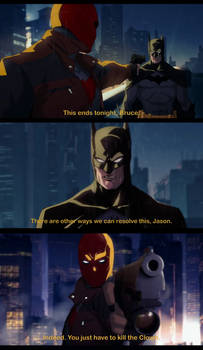 Batman vs Red Hood