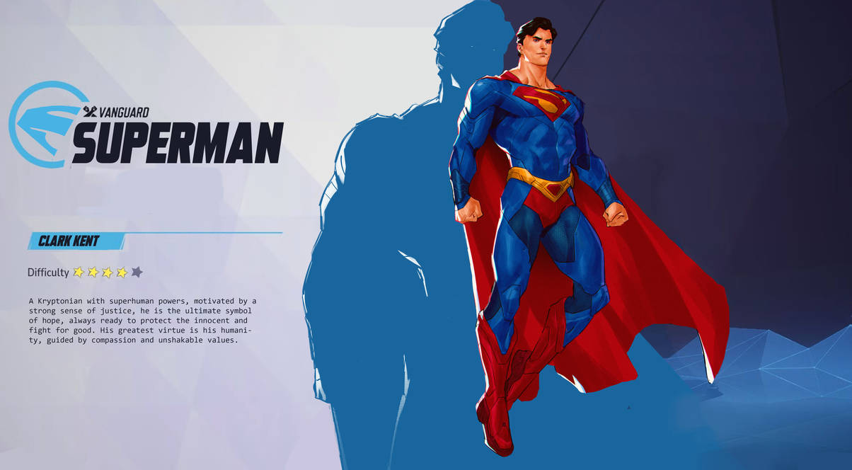 DC RIVALS: Superman by LuisF47 on DeviantArt